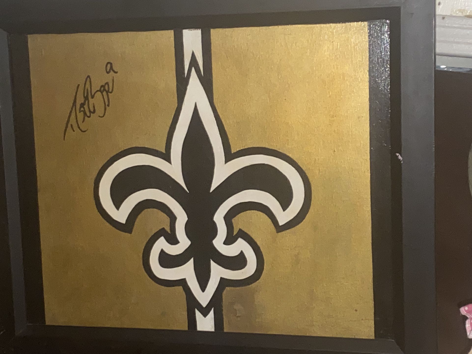 Drew Brees Signature Canvas