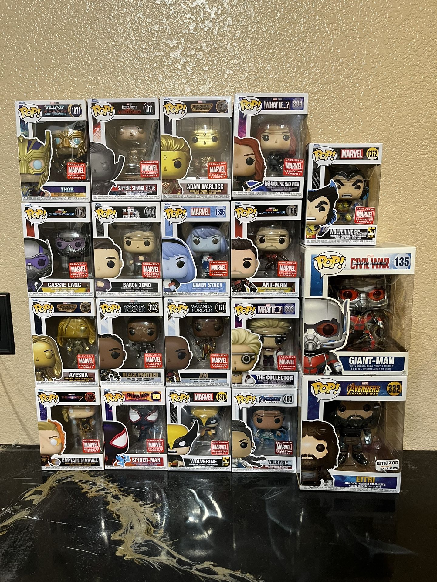 Marvel Funko Pops