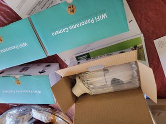 4 Panoramic Wifi Camera Light Bulb Camera