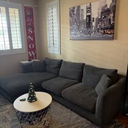 Feather Sectional Couch 110inch