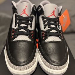 AIR JORDAN 3 “BLACK CEMENT “