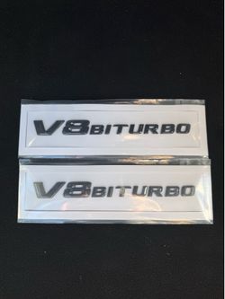 V8BiTurbo Mercedes-Benz Badges