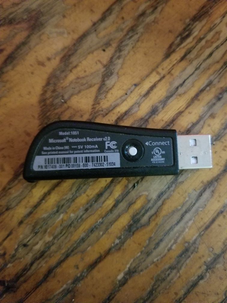 Microsoft 1051 NoteBook V2.0 Receiver