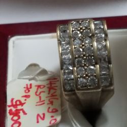 1 4k Yellow Gold Ring Size11