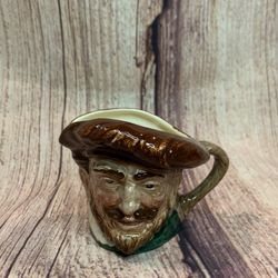 Royal Doulton Toby Mug Jug  "Drake" 3 1/2 Inch