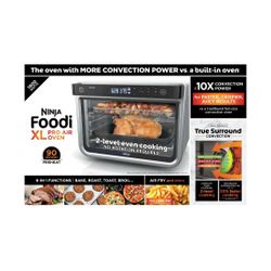 NINJA Foodi 8-in-1 XL Pro Air Fryer Oven, Large Countertop Convection Oven (Model: DT200)
