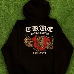 True Religion Zip Up Hoodie Size M/M