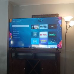 65 Inch TCL ROKU TV