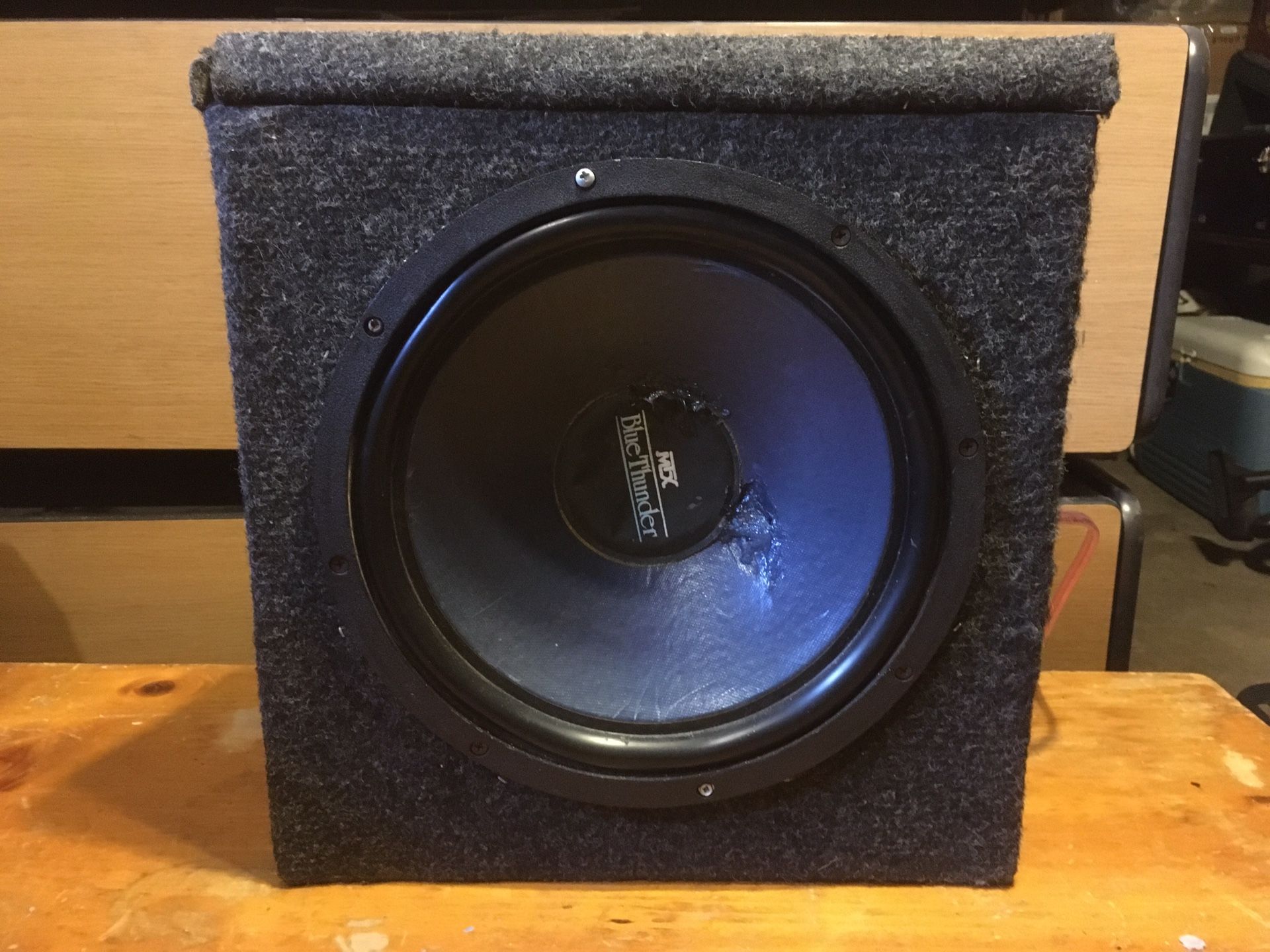 MTX Blue Thunder 12” And 10” Bazooka Subwoofer