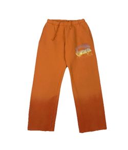Madhappy Outdoors Sweatpants Womens Small S Ombre Orange Sweats Joggers Capri