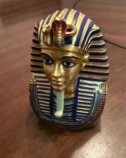 King Tut Burial Mask Solid Resin