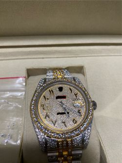 Moissanite watch