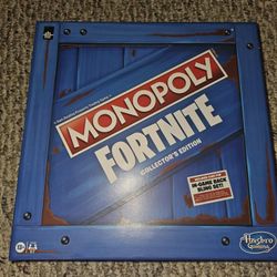 Sealed Fortnite Monopoly With Code For Back Blings