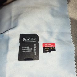 SanDisk Extreme PRO microSDXC UHS-I Memory Card 512 GB + Adapter & RescuePRO Deluxe (for Smartphones, Action Cameras or Drones, A2, Class 10, V30, U3,