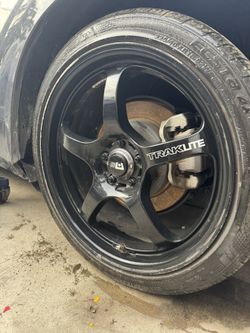 18x8 TrakLite 5x100 Rims