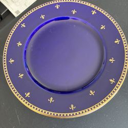 Plates: Blue/Gold 