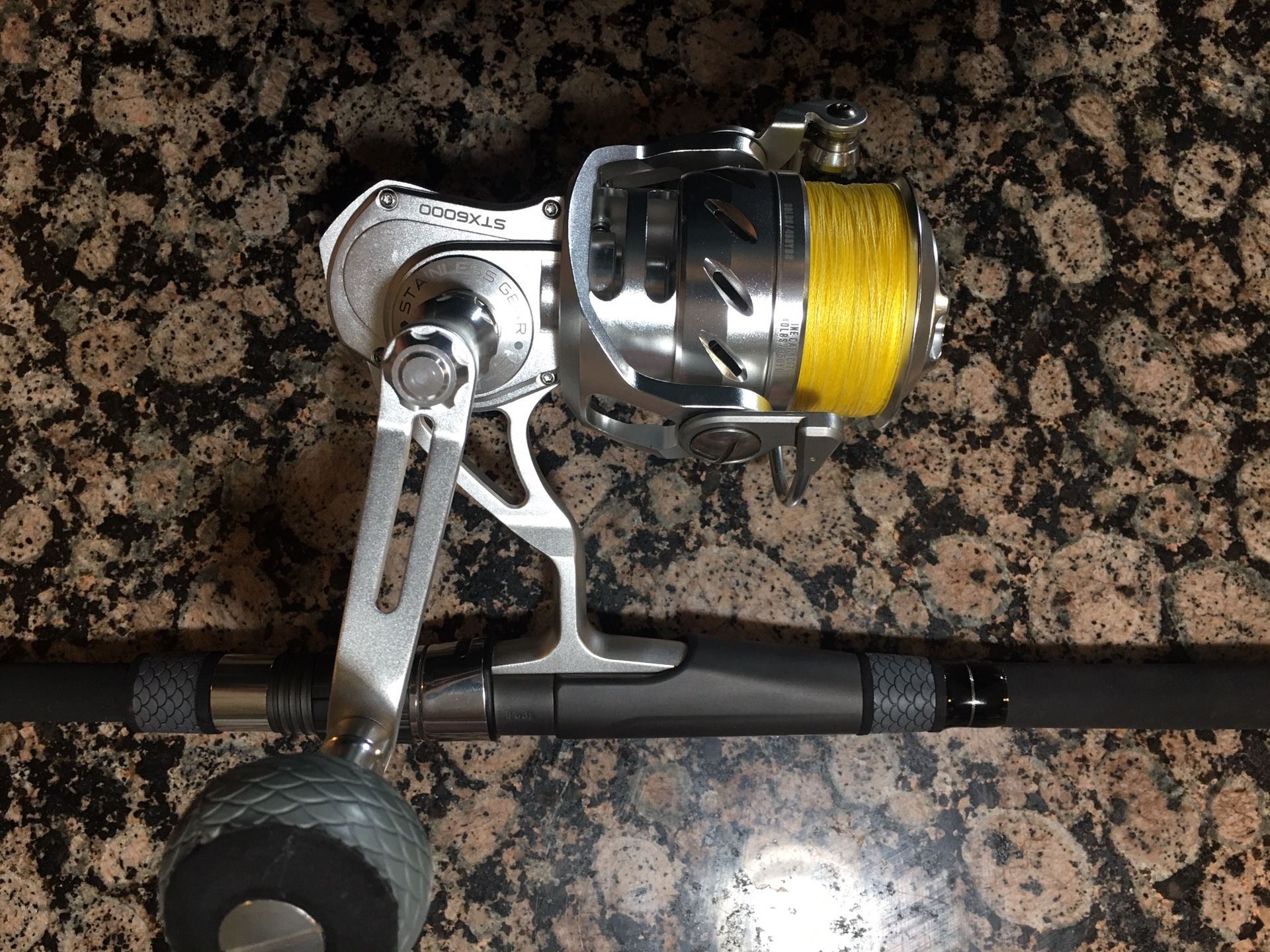 Tsunami Saltx 6000 Reel And Rod Combo.