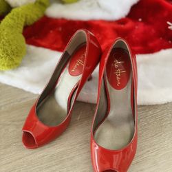 Cole Hann red pumps size 5B