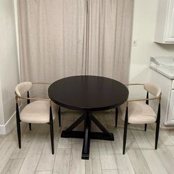 42 Inch Dining Table & Chairs Set