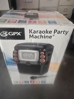 Karaoke party machine JM332b used once