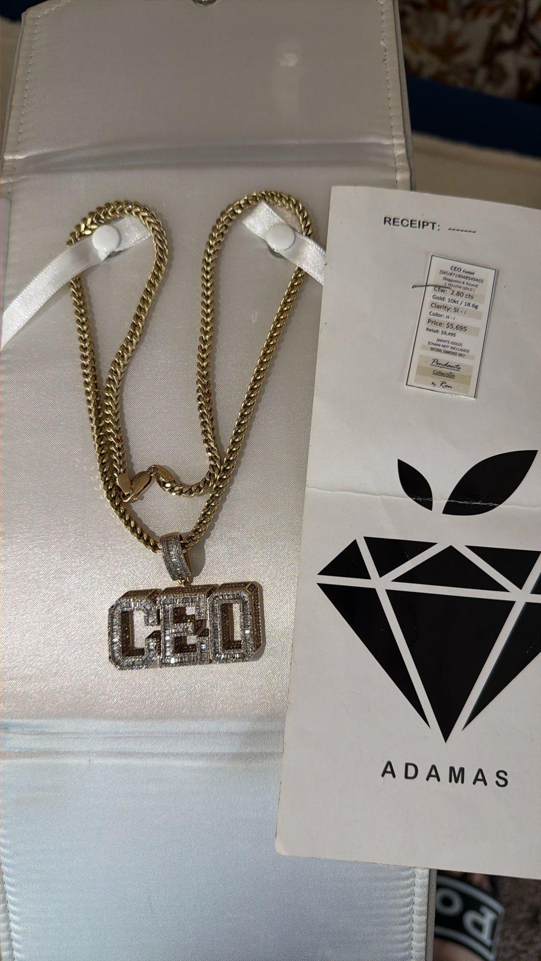 CEO pendant Natural