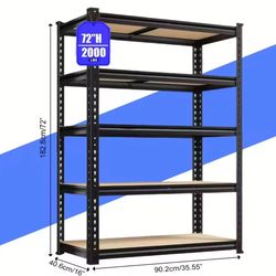 72" Garage shelves