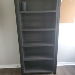 Black/Gray Book Shelf
