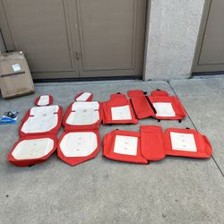 New Full Set Of Padded Faux Leather Universal Fit Car Seat Covers