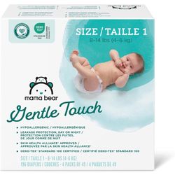 Baby Diapers Size 1