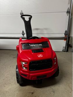 Step2 2-in-1 Red Ford F-150 Raptor Push Car