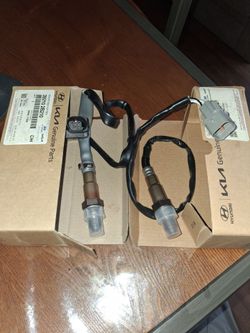 Kia soul.  Oxygen sensors brand  never installed