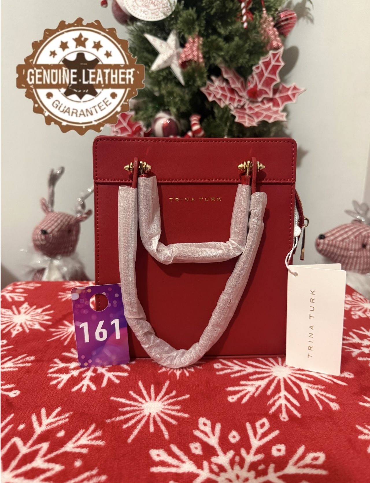 TRINA TURK PINK MINI TOTE