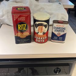 Vintage Collectible Cans