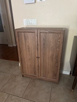IKEA Billy Oxberg Bookcase - Brown