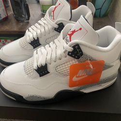 Jordan 4 White Cement 9.5