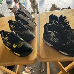 Boys Nike And Jordan’s Sneakers 
