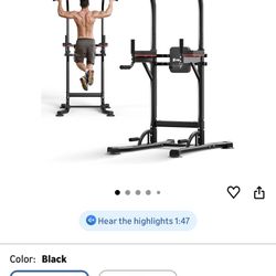 🔥 Brand New Pull-Up & Dip Station – Never Opened | Heavy-Duty | $89.99 Only! 🔥 Amazon price: $113.99