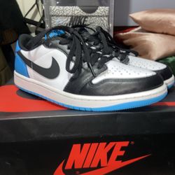 Air Jordan 1 Retro Low Og 'Unc' Size 8.5