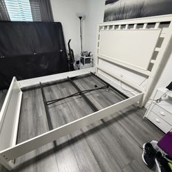 Queen Size Bed Frame No Mattress 