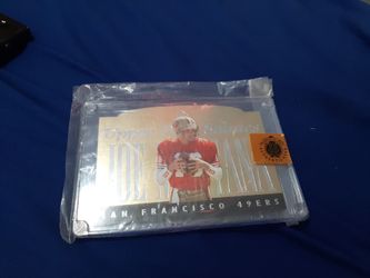 Joe Montana over size card