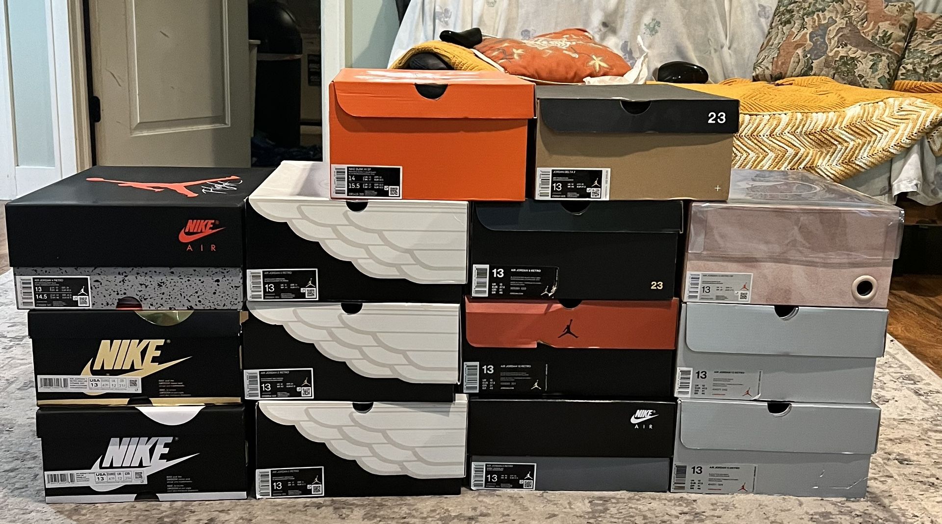 Jordans And A Pair Of Dunks