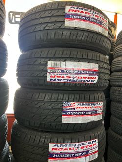 📲✔️215/55/17 vendo set de llantas nuevas América