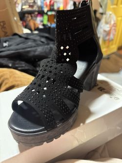 Rhinestone Heel