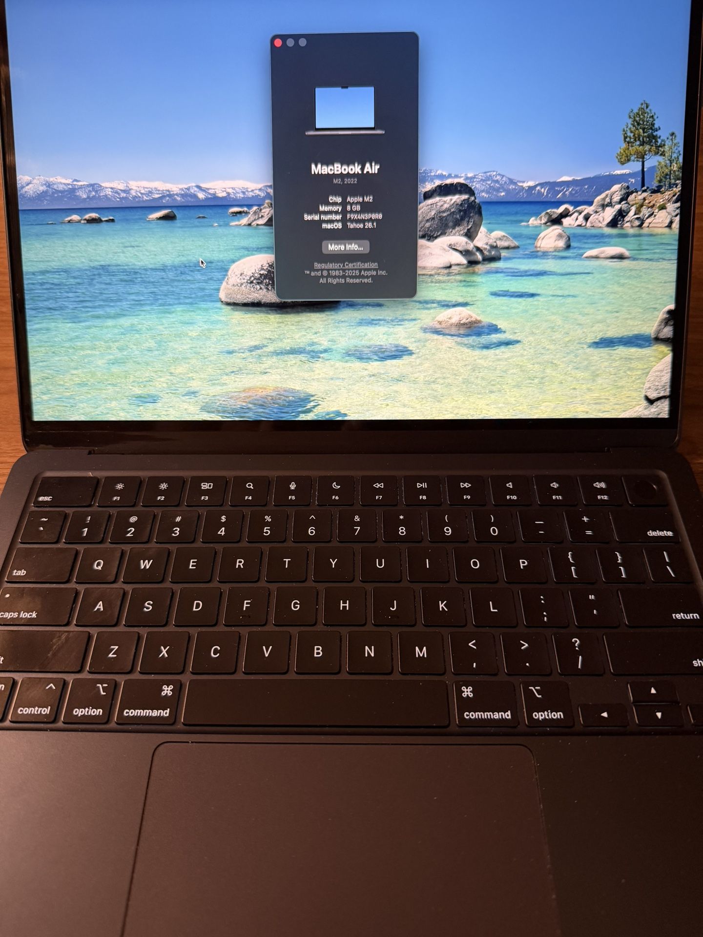 Apple MacBook Air M2 2022 Midnight