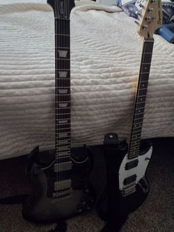 Guitars and amplifier