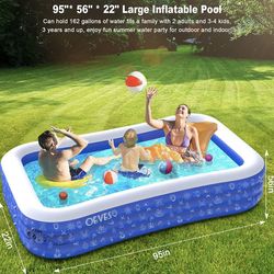 NEW Inflatable pool