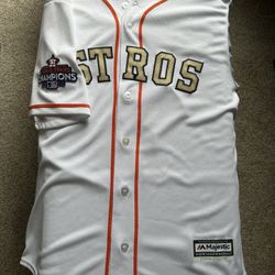 Astros 2017 World Series Championship Jersey 