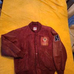 vintage Redskins leather jacket