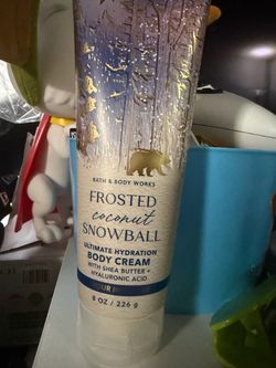 Bath & Body Works Frosted Coconut Snowball Body Cream