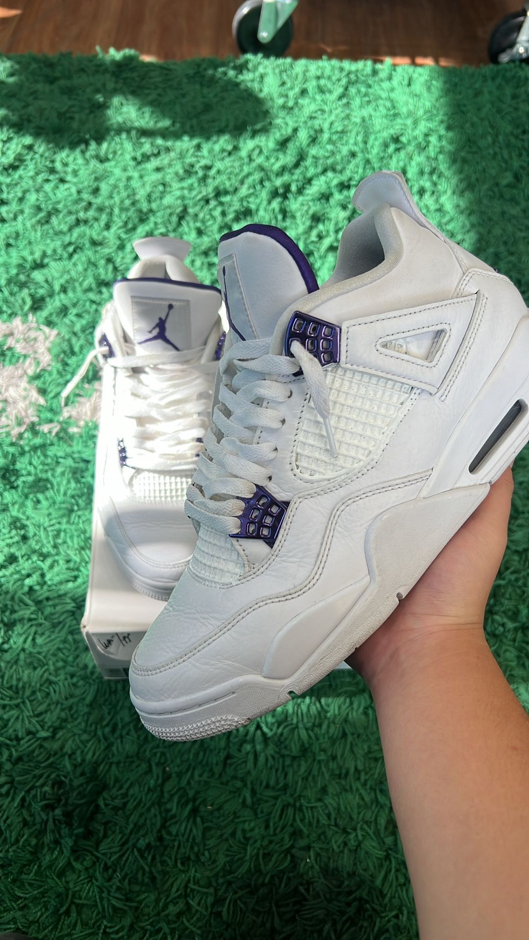 Jordan 4 Metallic Purple